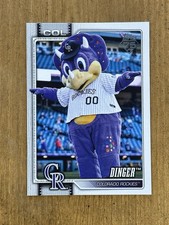 2026 Topps Series 1 Celebration Dinger Mascots #M4 Colorado Rockies