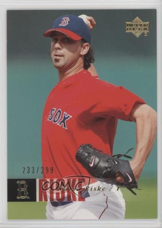 2006 Upper Deck Gold 233/299 David Riske #538 ht1