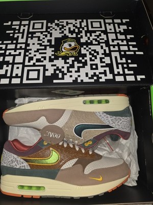 Nike Air Max 1 '87 Luxe PE oregon university HQ2639-100