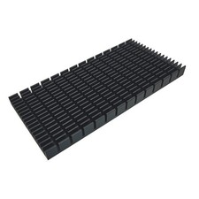 Aluminum Heat Sink Heatsink Module Cooler 150x70x11mm Black Radiator