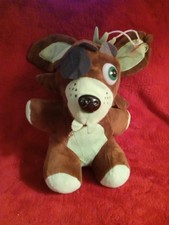 Five Nights at Freddys Phantom Foxy Plush Green Rare Unbranded Suction Cup 9"