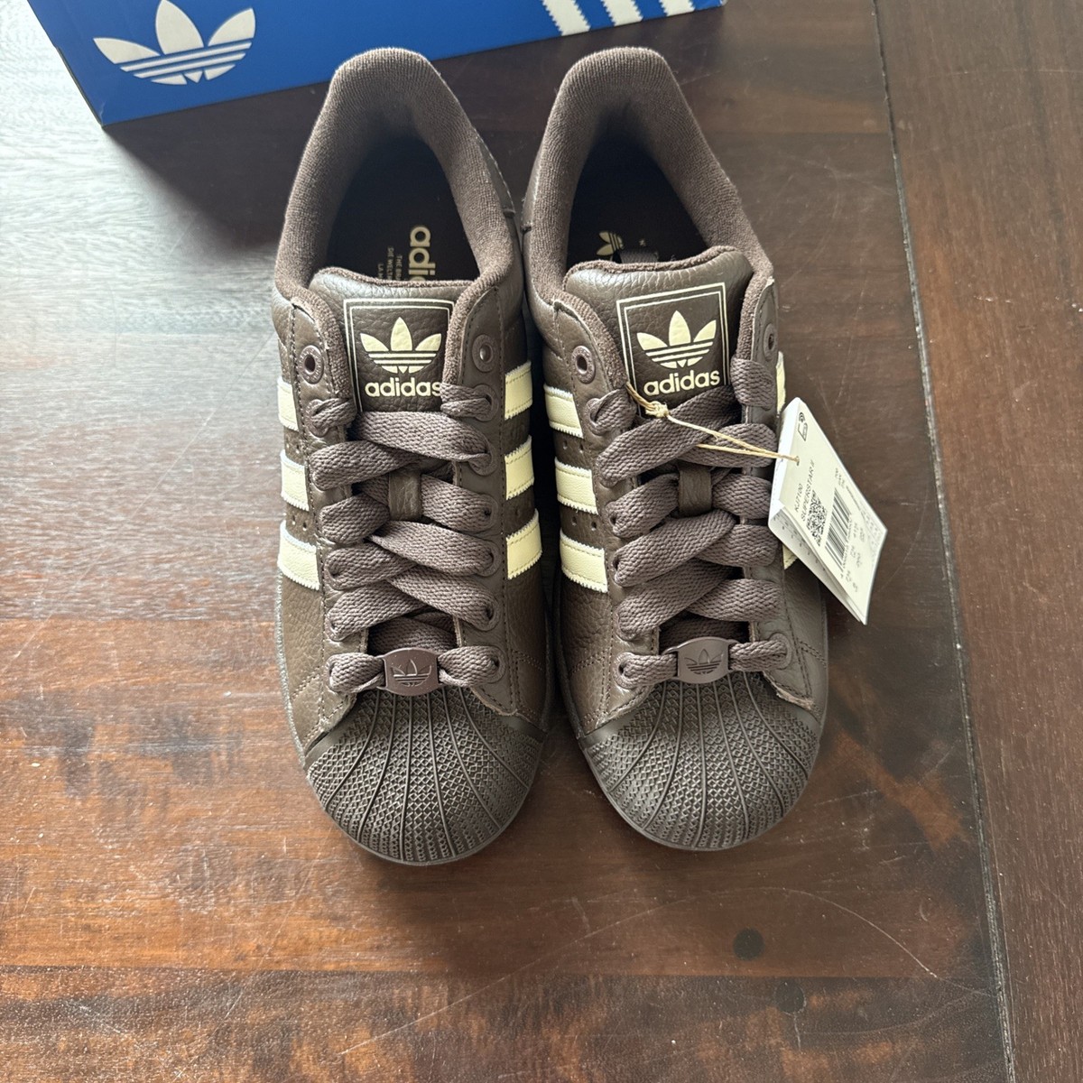  superstar Ⅱ New Adidas Superstar II Shoes - Brown (JH7696) Foot Locker