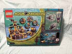 LEGO 7774 + 7775 Aqua Raiders Aqua Base Station + Submarine and Giant Crab NEW & ORIGINAL PACKAGING