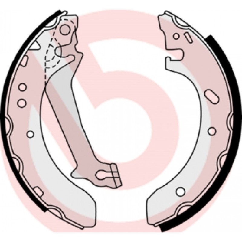 Brembo Kit Ganasce Freno S 23 578 - Immagine 2