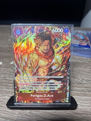 One Piece Portgas.D.Ace (ST15-005) illustration box Foil 6000 Power 5 Cost