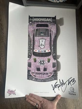 Ken block Hoonipigasus - Hoonigan X Trouble Andrew Autograph Poster hoonipig