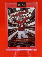 Wild Card 2025 Heisman Bloomington Winner/ Raiders Fernando Mendoza Rookie 4/5 R