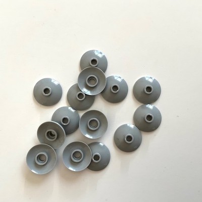 15 Lego Parabol Schüssel Radar 2x2 neu-hellgrau NEU 4740