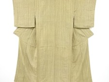 7307172: JAPANESE KIMONO / ANTIQUE KIMONO / TAISHO ROMAN STYLE / SILK / NORI