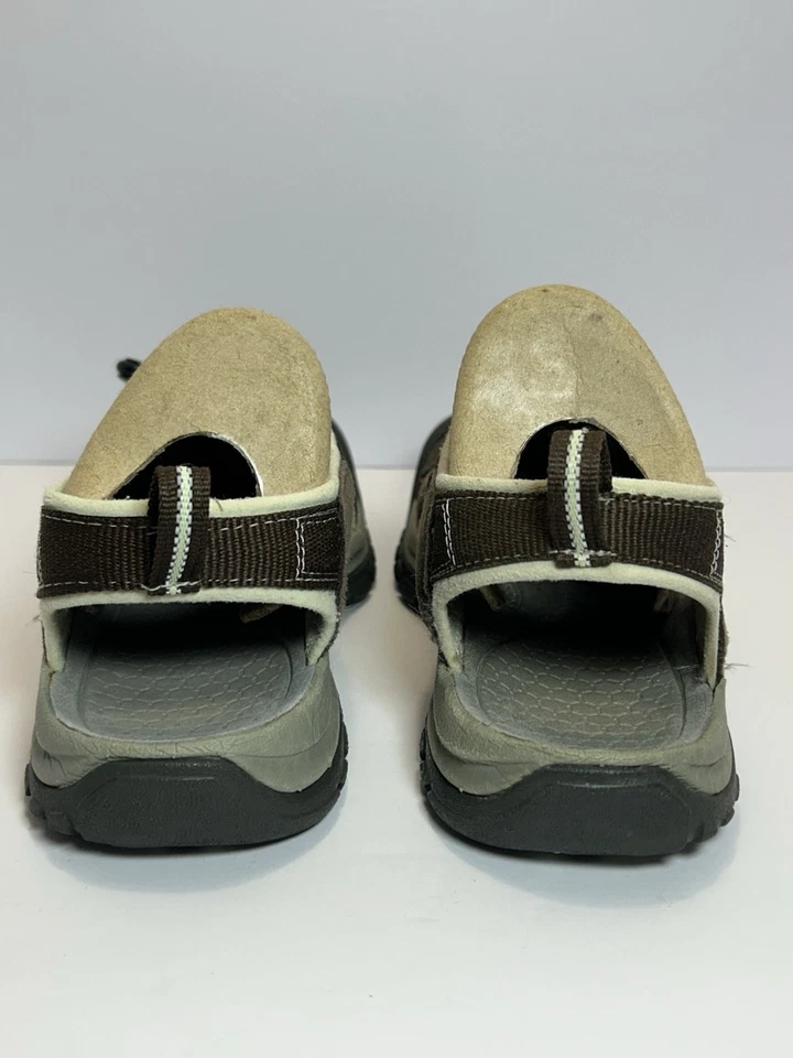Keen Talla 9 Para Mujer Impermeables Zapatos de Senderismo Venecia Cuero Sandalias Exterior Marrón Foto 3 de 4