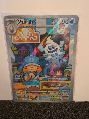 Pokemon TCG Vanillish 190/182 SV04 Paradox Rift