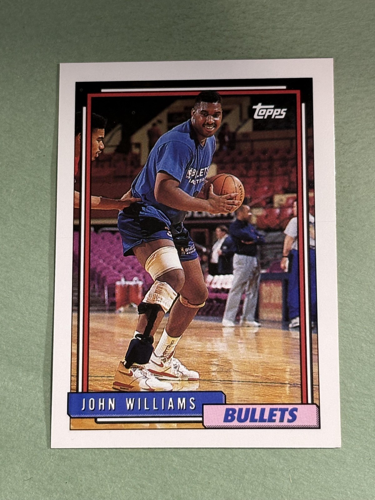 John Williams 1992-93 Topps Washington Bullets #138 *9995*