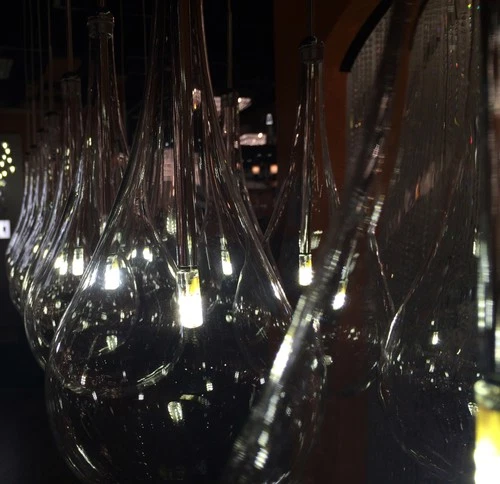 ET2 E20516 Chrome/Clear Larmes 12" Led Pendant - Picture 2 of 2