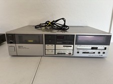 Denon DR-M2 Stereo Cassette Tape Deck Recorder Dolby B/C W/RCA Wire 3 Head WORKS
