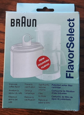 Braun Flavor Select KWF 1 Water Filter Cartridge O
