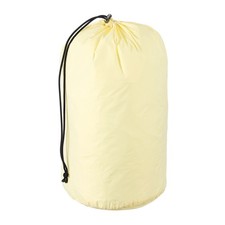 Stuff Sack, Sleeping Bag Storage Sack Waterproof Outdoor 6 x 13 Inch & Beige
