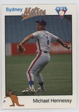 1989-90 Futera Sydney Metros Michael Hennessy 0q3