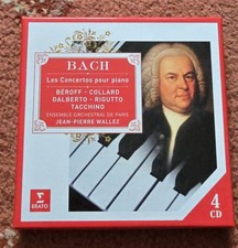 Bach Piano Concertos - Jean-Pierre Wallez - Ensemble Orchestral de Paris - 4 CDs