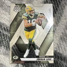2025 Panini Mosaic Football Jordan Love #30 Green Bay Packers NFL Football