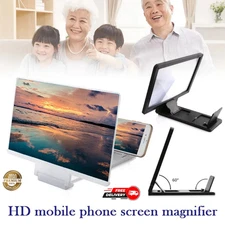 3D Magnifier Enlarged Mobile Screen Stand Amplifier Phone Bracket Holder Support