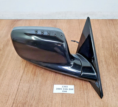   00-06 OEM BMW E46 325Ci 330Ci Right Passenger Side View Door Mirror Black 668