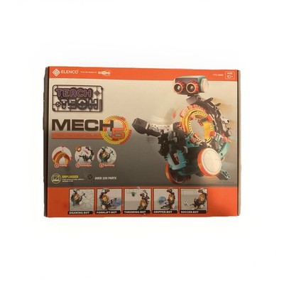Elenco Teach Tech Mech 5 Programmable Mechanical Robot