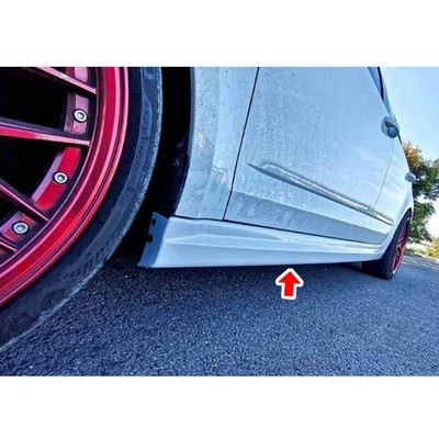 Fit For 2012-2018 Skoda Octavia 4DR 5DR Combi III MK3 5E Side Skirt Paint Black