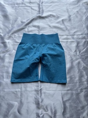 Original NVGTN Scrunch Shorts   Größe M   Neu & ungetragen - Farbe hellblau