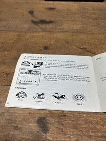 Donkey Kong Classics (NES, 1988) Instruction Manual Only