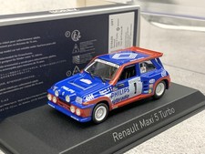 Norev 1:43 Renault 5 Maxi Turbo Philips #1/#3 Tour de France 1985 Diecast