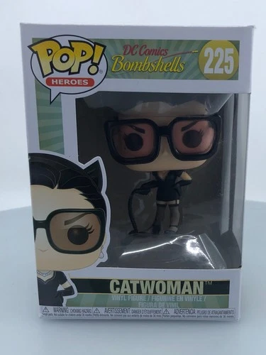 Funko POP! Heroes DC Comics DC Comics: Bombshells Catwoman #225 DAMAGED BOX