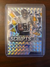 2021 Mosaic Silver Scripts Autograph Shawne Merriman San Diego Chargers