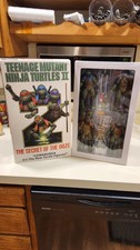 NECA Teenage Mutant Ninja Turtles II Secret Of The Ooze VHS Action Figure 4 Pack