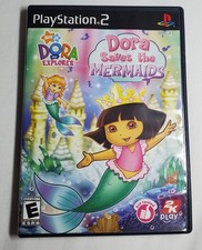Dora the Explorer Saves the Mermaids Ps2 Complete with Manual