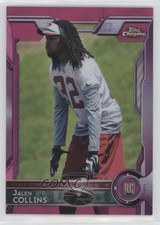 2015 Topps Chrome Rookies BCA Pink Refractor 296/399 Jalen Collins #162 0f8