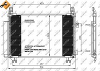 NRF 35654 Kondensator Klimaanlage FüR Toyota Aluminium Mit Dichtring
