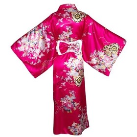 Japanese Yukata Kimono for Women - Geisha Costume, Anime Cosplay Robe & Accessor
