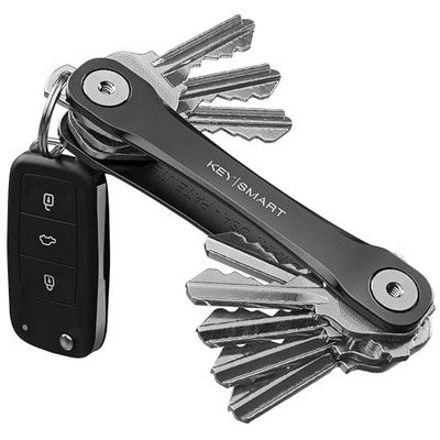 KEYSMART Flex Key Holder - Key Organizer Key Chain, Compact Key Case Pocket 