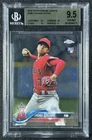 SHOHEI OHTANI BGS 9.5 2018 TOPPS CHROME UPDATE #HMT1 ROOKIE RC ANGELS 4213