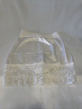 Vanity Fair 40-194 White Mini Second Skin Shapewear Girdle Panti Slip Vtg XL