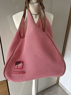 Tasche Beutel Shopper Pink Rose Netz Marc Cain marccain