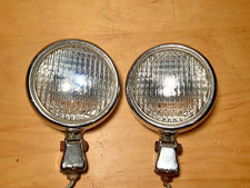 Vintage Fog Lights Driving Lights Pair With Brackets Pm-405 4 Peterson