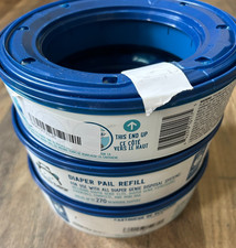 Amazon Brand - Mama Bear Diaper Pail Refills for Genie Pails-3 Pack