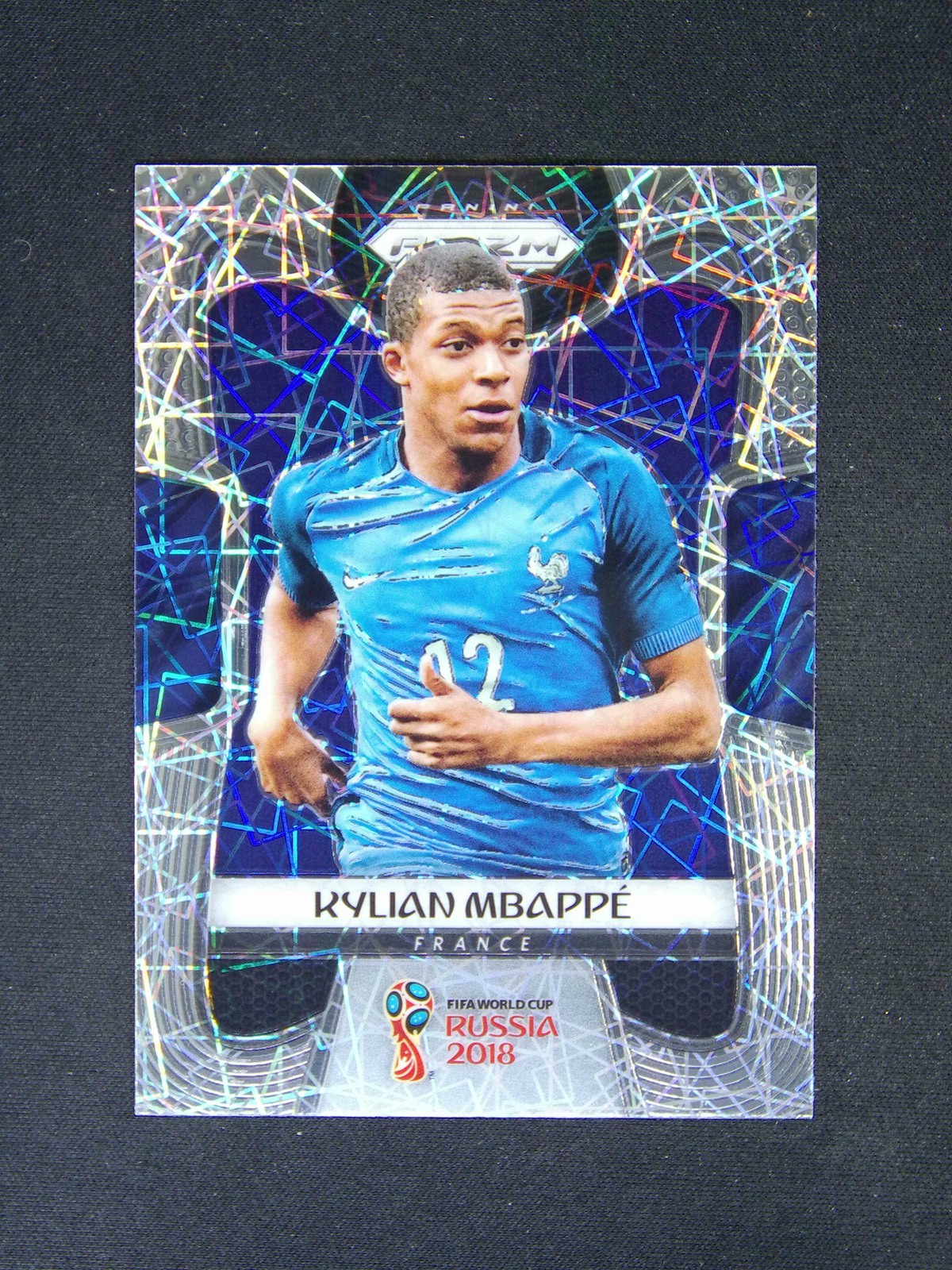 2018 Panini Prizm World Cup Kylian Mbappe #80 France Lazer