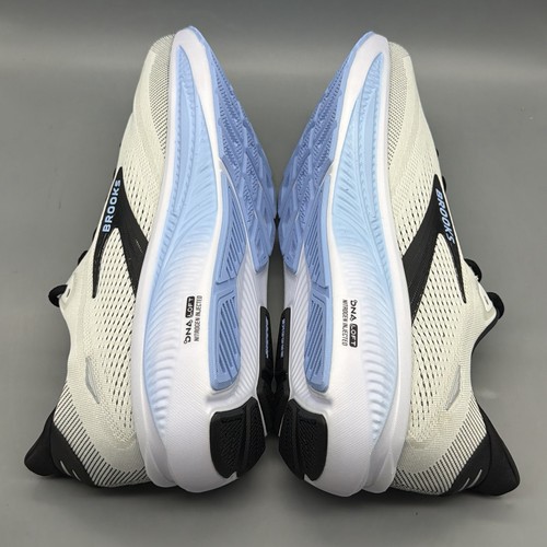 Brooks Ghost 18 Mens Size 14 D Running Training Gym Shoes White Black Blue NWB! - Picture 5 of 15