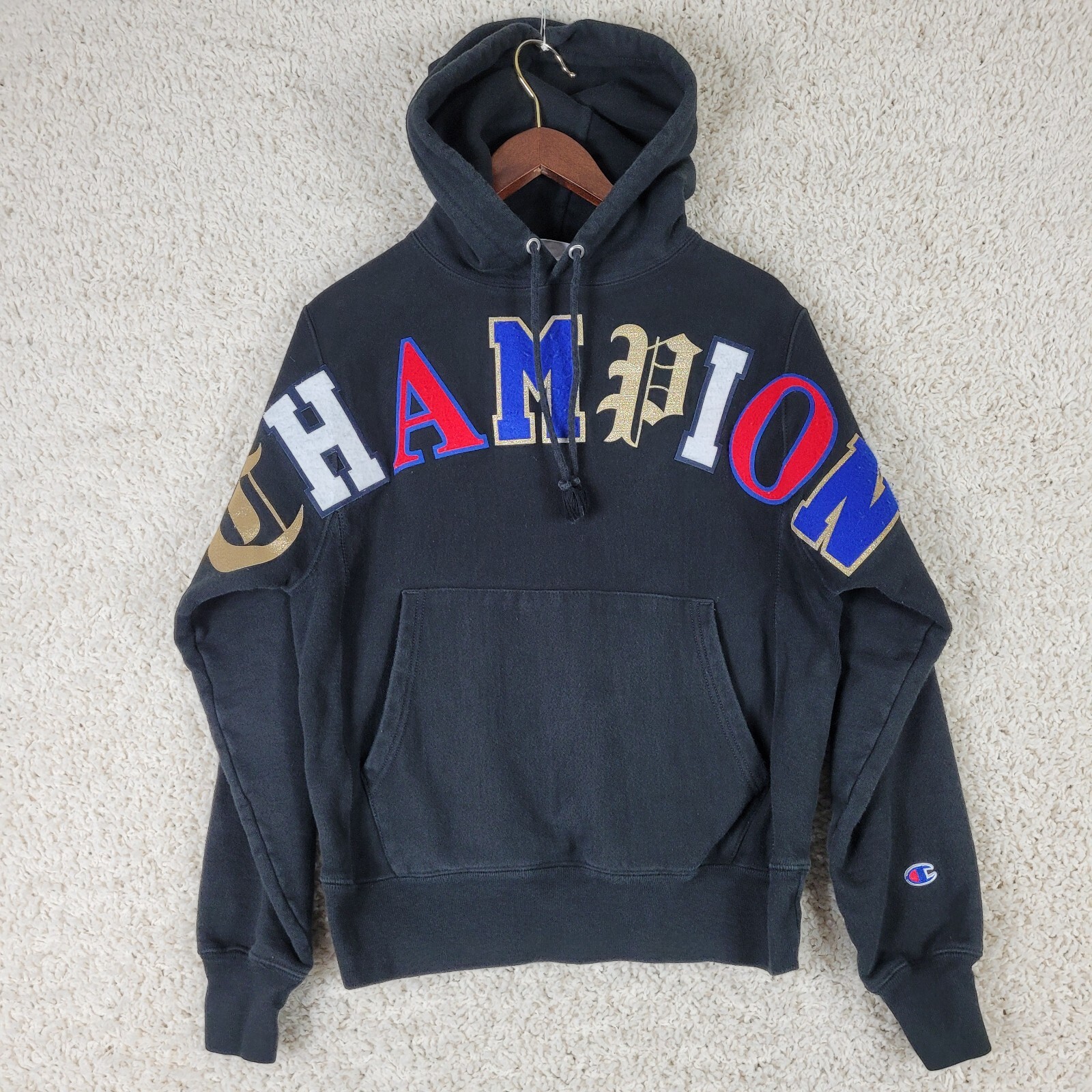 CHAMPION Reverse Weave Hoodie Big Logo 