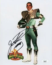 Jason David Frank Signed Green Ranger 8X10 Photo Power Rangers Autograph reprint