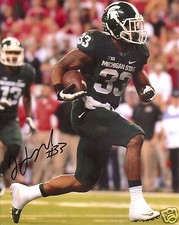 JEREMY LANGFORD MICHIGAN STATE SPARTANS SIGNED 8X10 PHOTO W/COA 