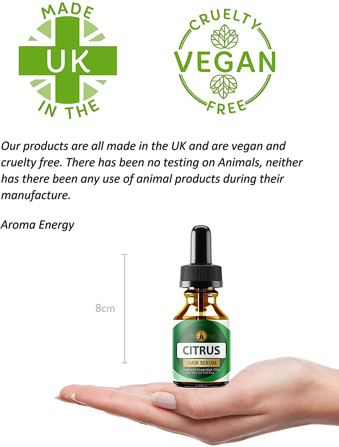 Hair Regrowth Serum Natural Hair Growth Oil With Castor Oil