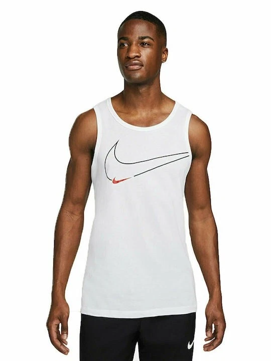 White cheap nike singlet